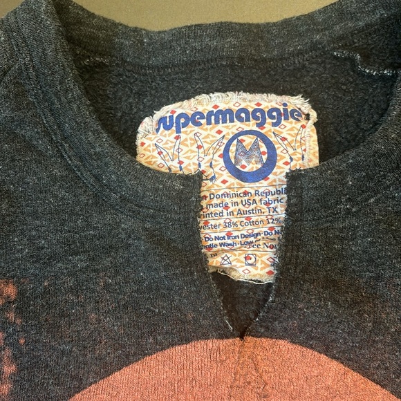 Black and Orange Skull Sweater - Picture 6 of 7